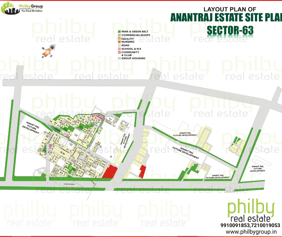 Anantraj Estate Site Plan Sector-63.png _ Ex_