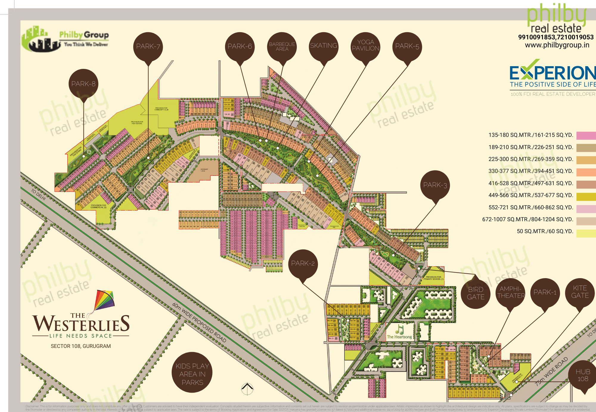 Experion Westerlies Map_Amenities.