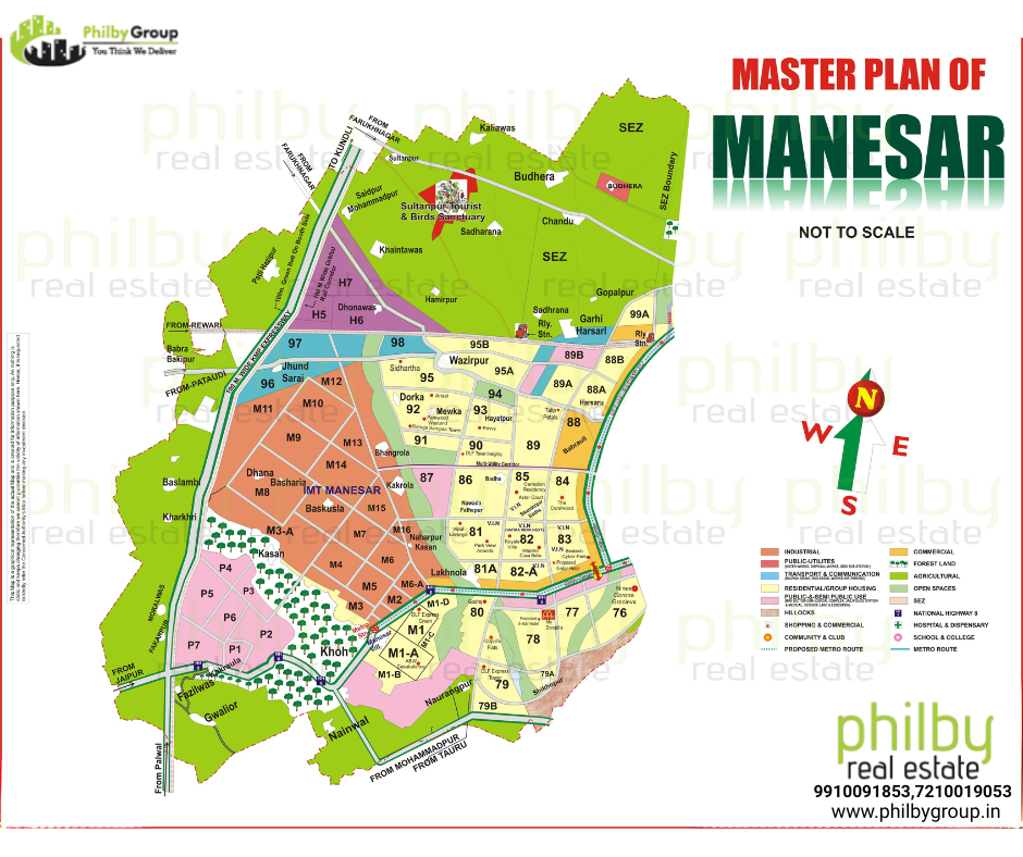 MASTER PLAN OF MANESAR