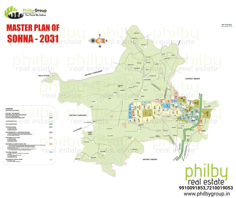 MASTER PLAN OF SOHNA 2031