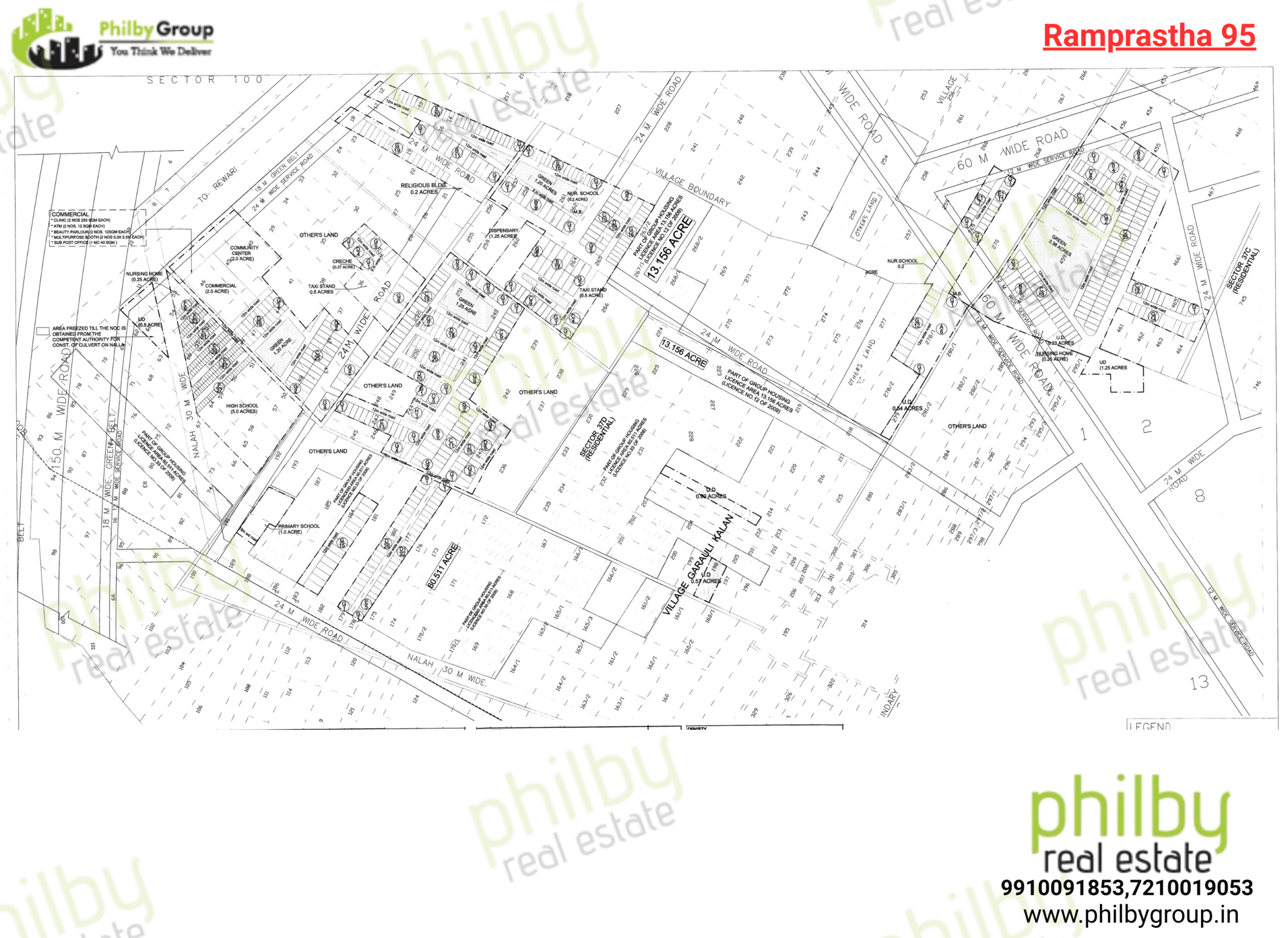 Ramprastha 95 layout map (1)