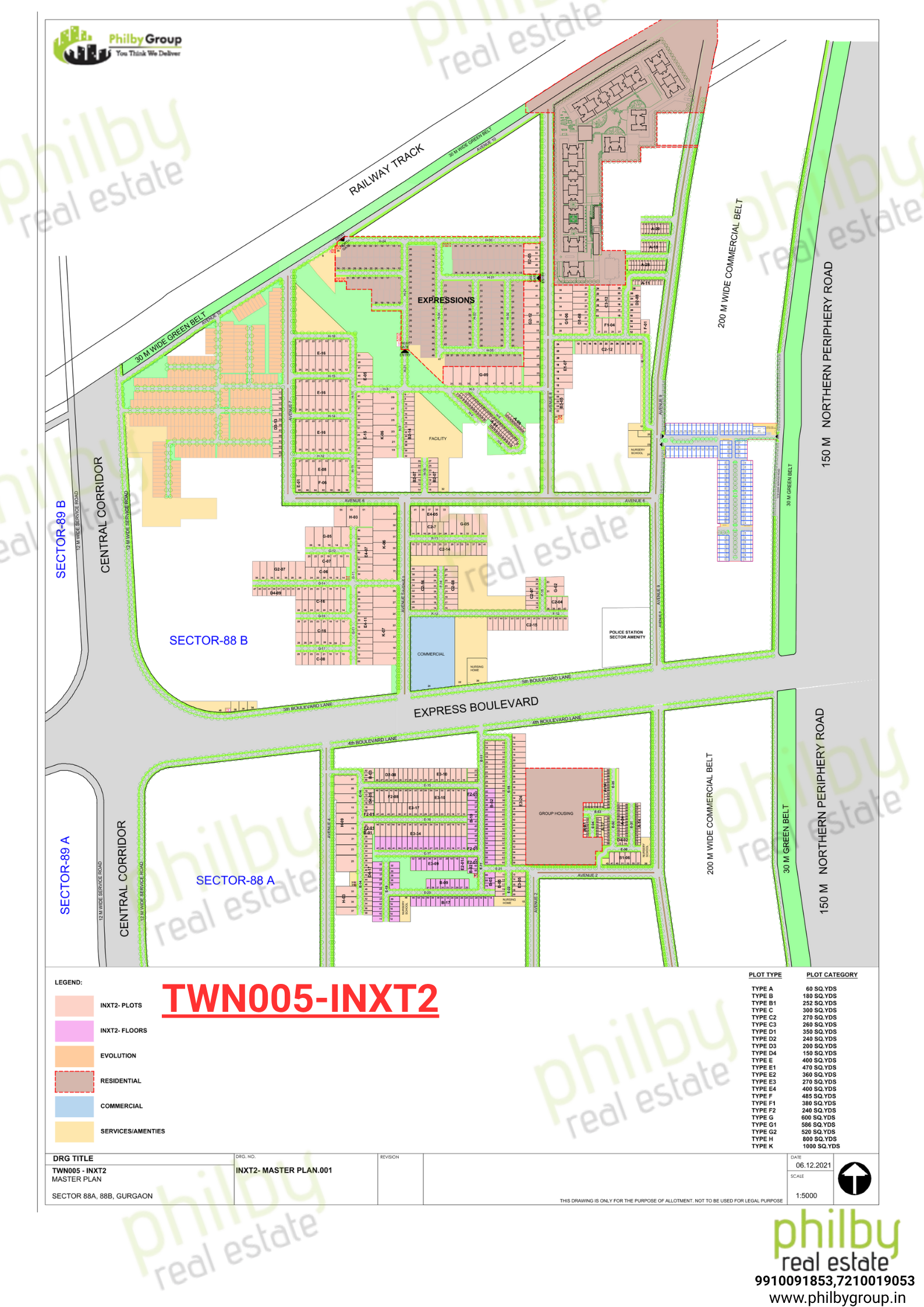 TWN005-INXT2- Master Plan