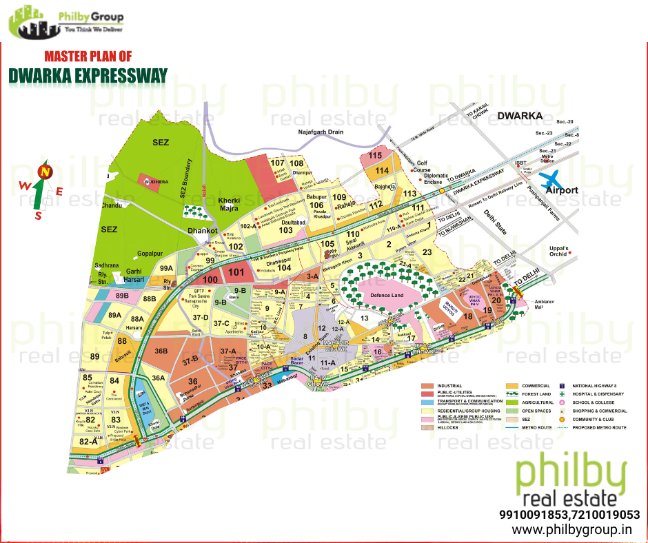MASTER PLAN OF DWARKA EXPRESSWAY